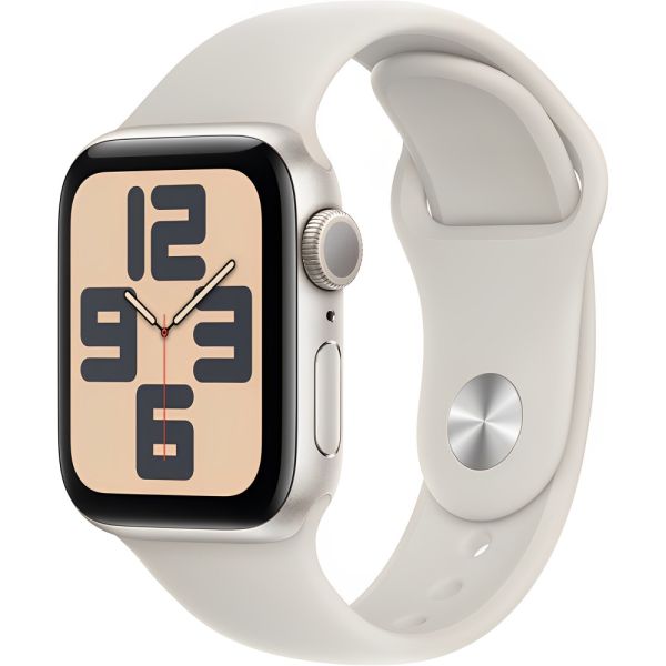 APPLE WATCH SE 2 40MM GPS MXEG3LL A STARLIGHT ALUM STARLIGHT SPORT BAND  2024  M L